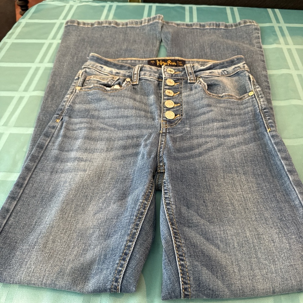 Indigo Rein High Rise Light Blue Jeans